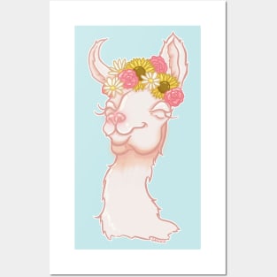 Lovely Llama Posters and Art